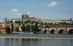  Prag Prager Burg und Karlsbrücke