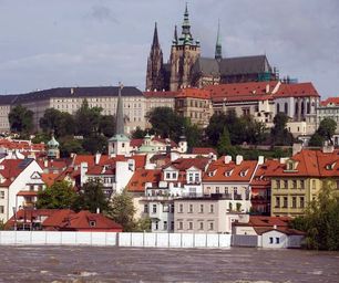 Hochwasser in Prag am 4.6.2013