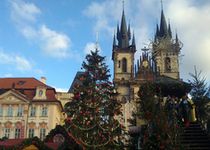 Weihnachtsmarkt in Prag auf dem Altstädter Ring